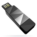 USB ����-���� - A-Data N702 Silver Ready Boost - 8Gb
