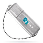 USB ����-���� - A-Data PD4 Small Silver - 4Gb
