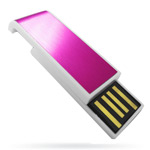 USB ����-���� - Digma Slyd Pink&White - 4Gb