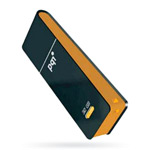USB ����-���� - PQI Traveling Disk i221 Black-Orange - 2Gb