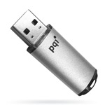 USB ����-���� - PQI Traveling Disk U172P Silver - 1Gb